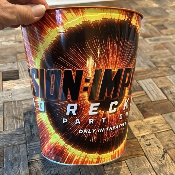 Mission Impossible Dead Reckoning Part One Tin Popcorn Bucket - Picture 2 of 6